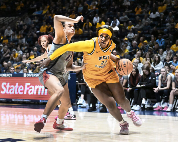 Wheeler Scores 17 As No. 20 WVU Women Take Care of Business Against Arizona